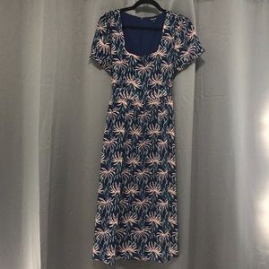 Madewell Tie Back Floral Dress